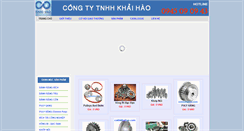 Desktop Screenshot of cokhikhaihao.com