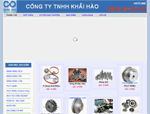 Tablet Screenshot of cokhikhaihao.com